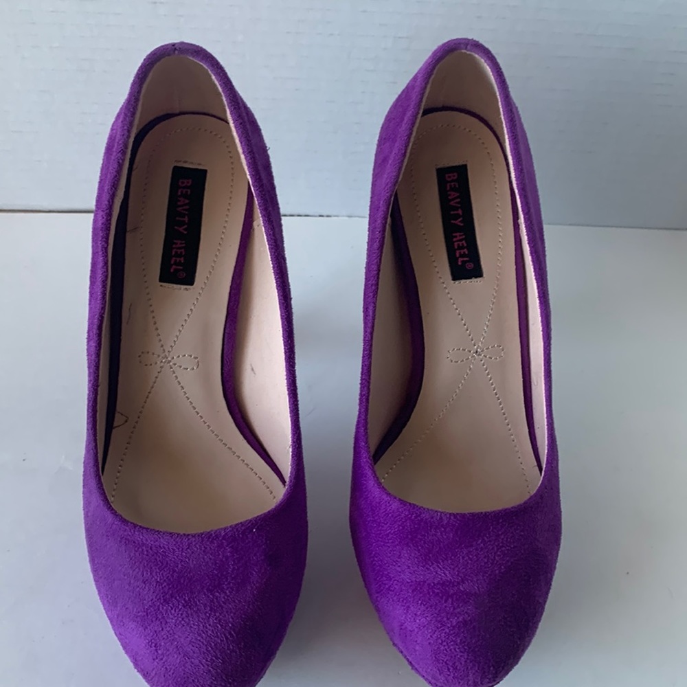 Purple Beauty Heels